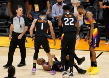 Chris Paul waited 16 years for his first NBA Finals game and seized the moment.