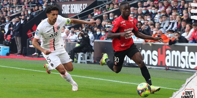 Kamaldeen Sulemana provides assist for Rennes in PSG’s victory