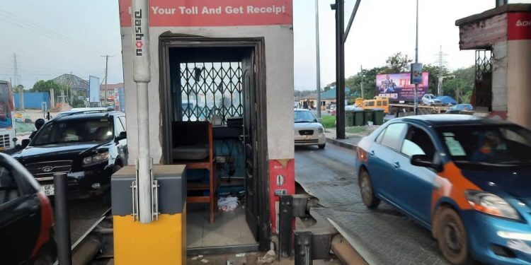 Traffic flows freely on Kasoa stretch as toll collection stops