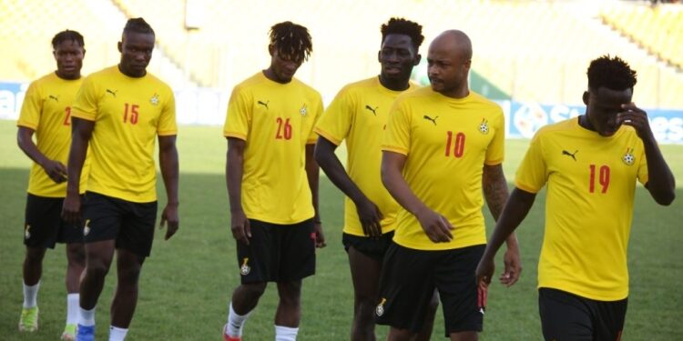 Black Stars fly to South Africa on Tuesday