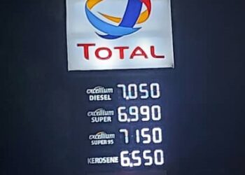 Fuel prices cross GH¢7 per litre mark