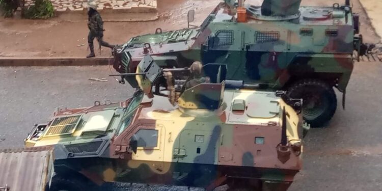 Soldiers invade  Ashaiman