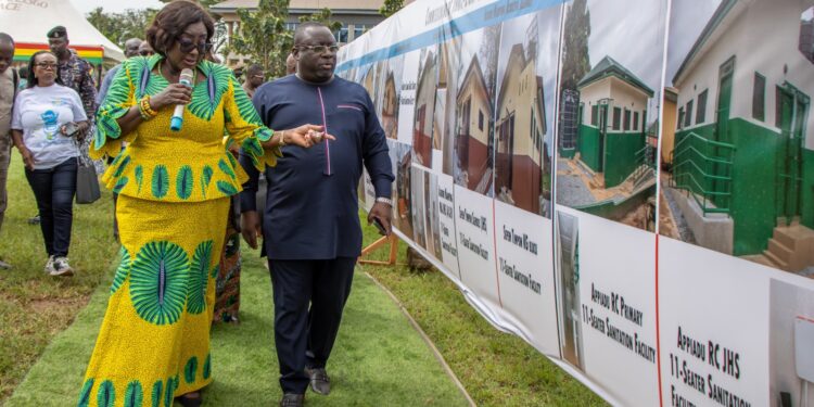 Communities in Greater Kumasi benefits from the construction of 38 Ultra Modern Toilet Facilities